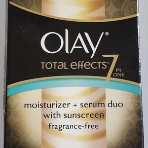 OLAY Total Effects 7 in One Moisturizer Serum Duo SPF 15 Fragrance Free